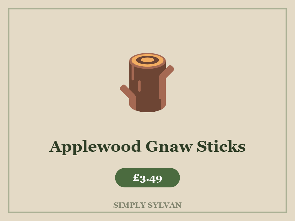 Applewood Gnaw Sticks