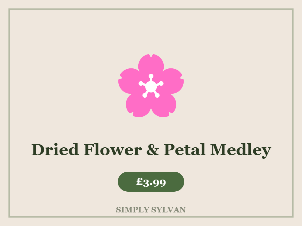 Dried Flower & Petal Medley